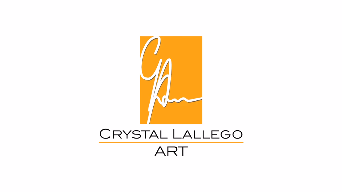 Crystal Lallego Art brand identity designed by Desque