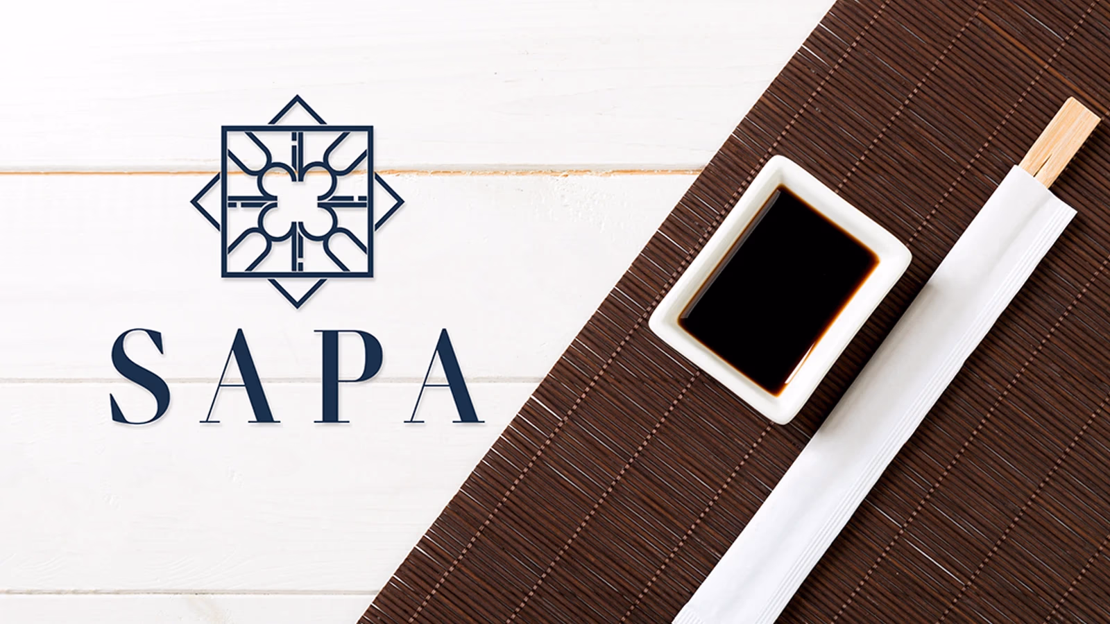 Sapa and Co sweet soy sauce bottles arranged for product photography, brand designed by Desque