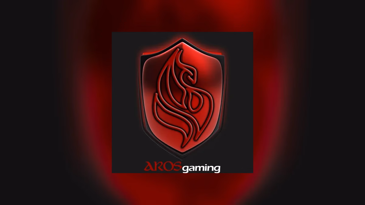 Aros Gaming sponsorship deck cover designed by Desque