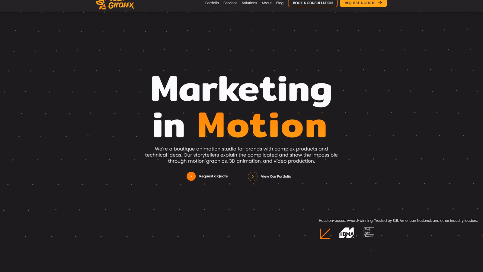 Motion Giraffx animation and video studio project by Desque