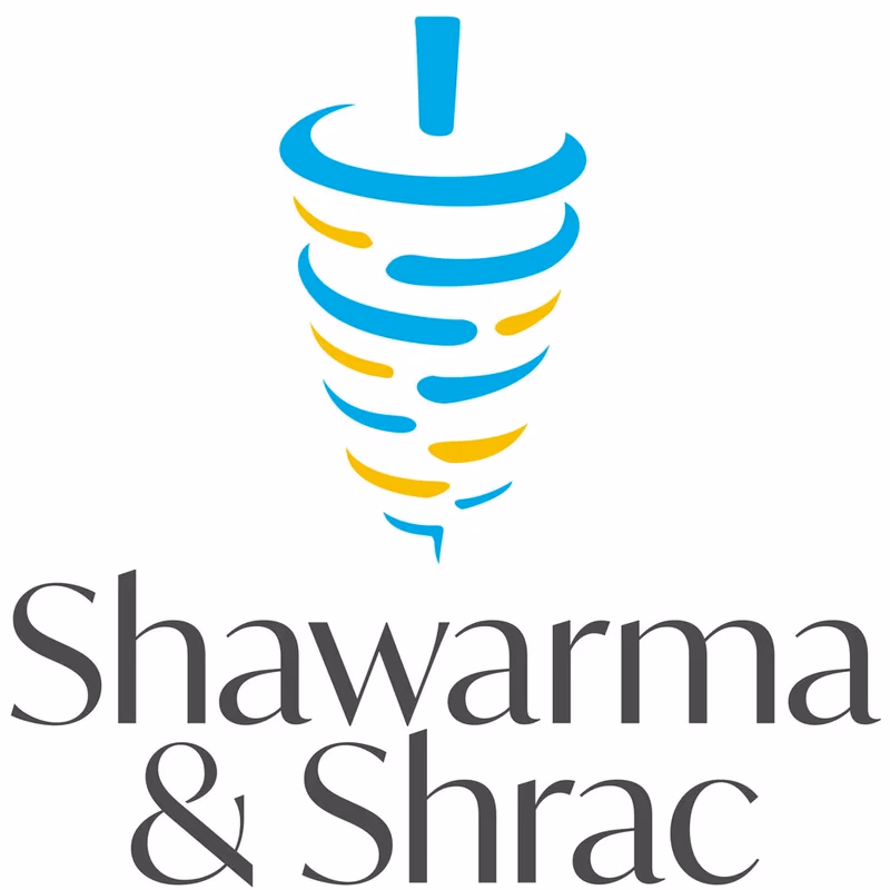 Shawarma & Shrac logo concept 2 explored by Desque