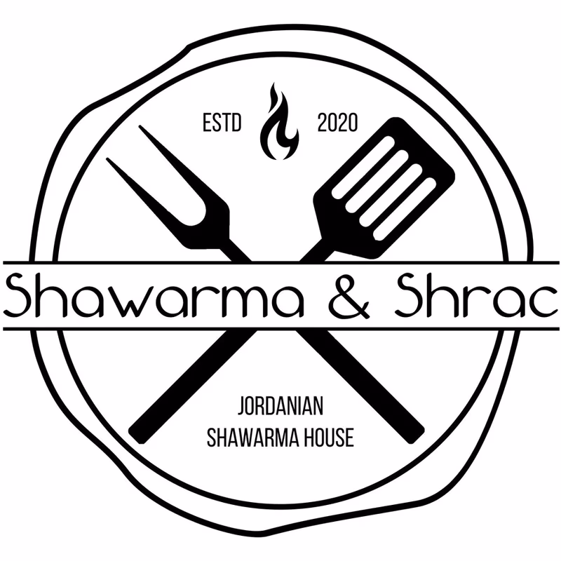 Shawarma & Shrac logo concept 4 explored by Desque