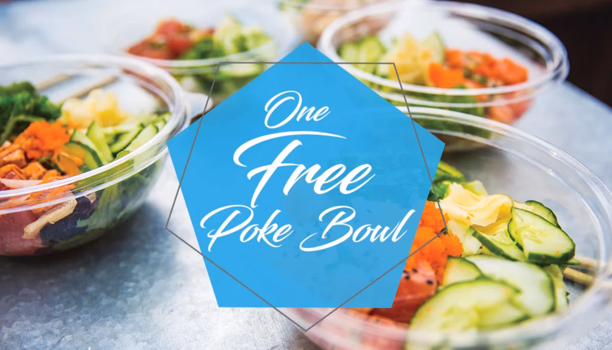 Pokeology NextSeed investor campaign poke bowl graphic designed by Desque
