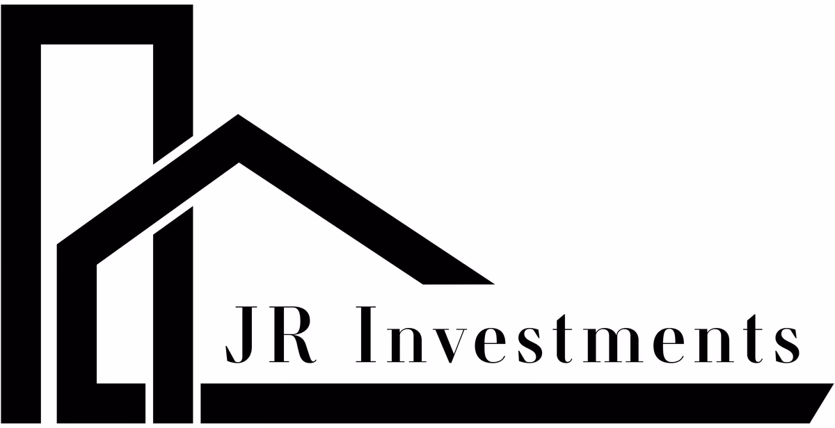 JR Investments single-color black logo designed by Desque