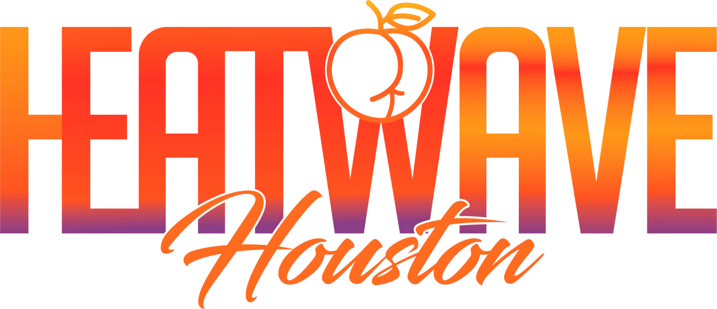 Heatwave Houston primary full lockup logo reconstructed by Desque