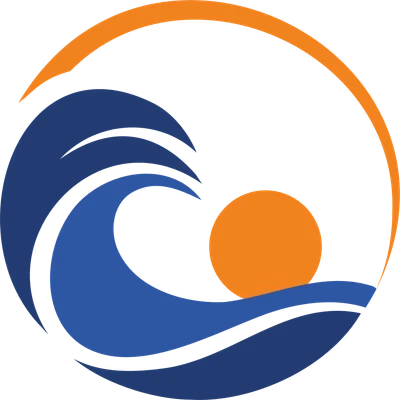 Costa Custom Pools primary icon mark designed by Desque