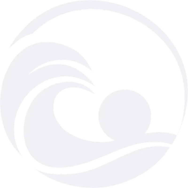 Costa Custom Pools reverse icon mark designed by Desque