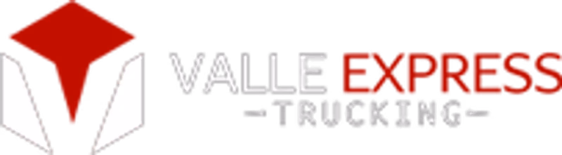 Valle Express Trucking compact logo mark designed by Desque