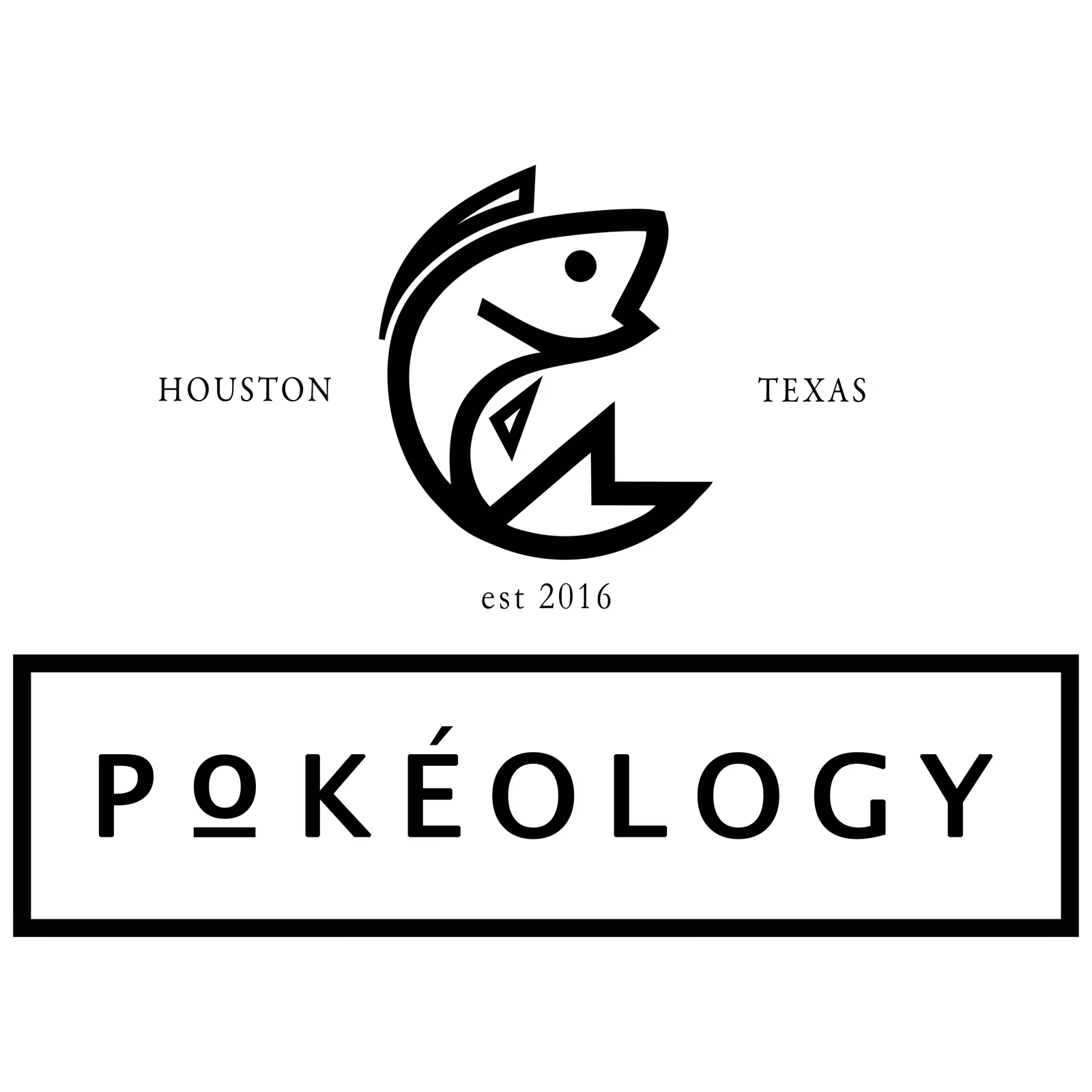 Pokeology primary full-color logo designed by Desque