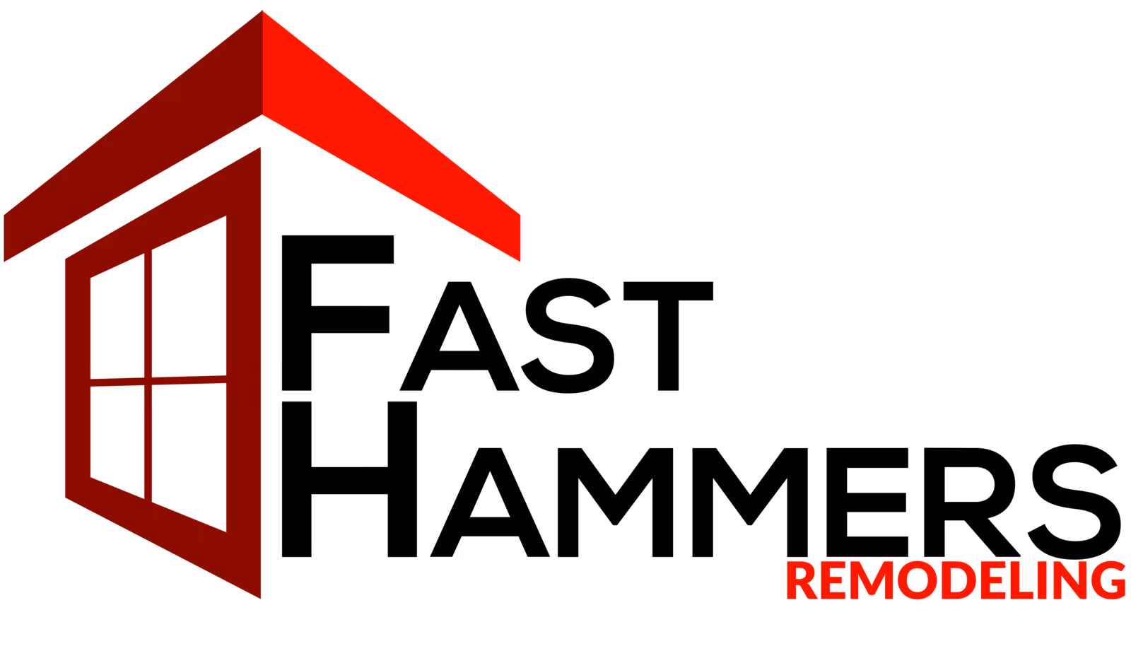 Fast Hammers Remodeling primary logo designed by Desque