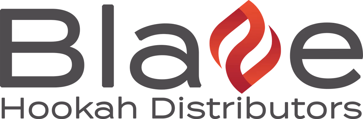 Blaze Hookah Distributors integrated logo variant designed by Desque