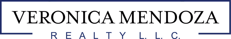Veronica Mendoza Realty wordmark logo designed by Desque