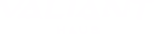Valiant Haus wordmark logo designed by Desque