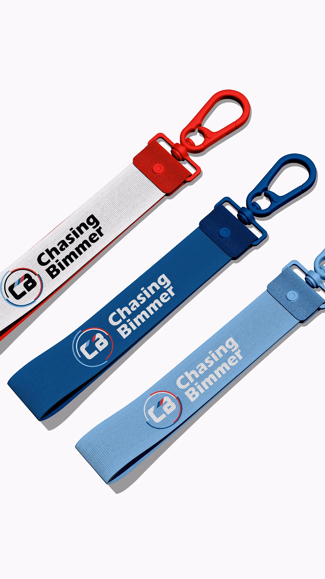 Chasing Bimmer keychain lanyard accessory designed by Desque