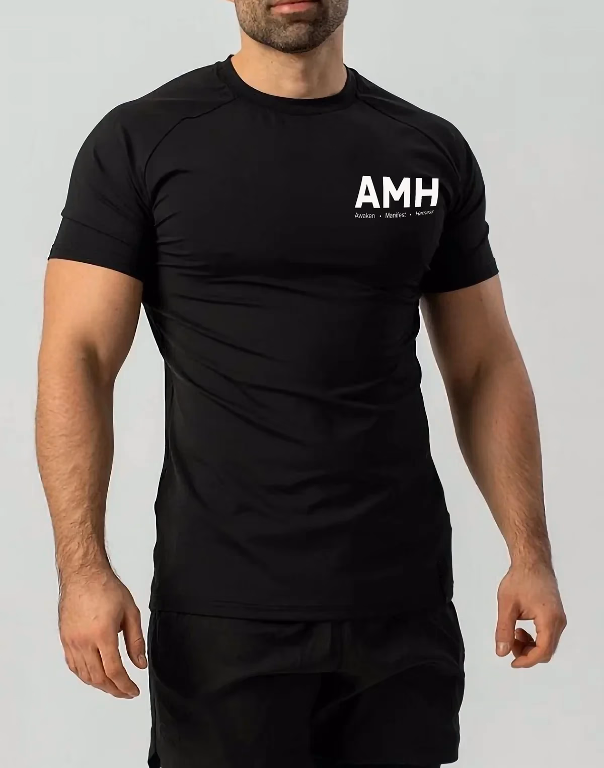 AMH Training branded t-shirt designed by Desque