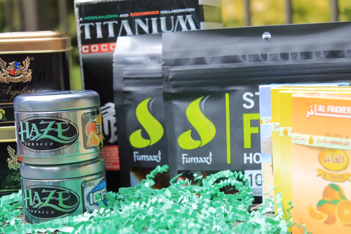 Mint Crate shisha product packs product photography by Desque