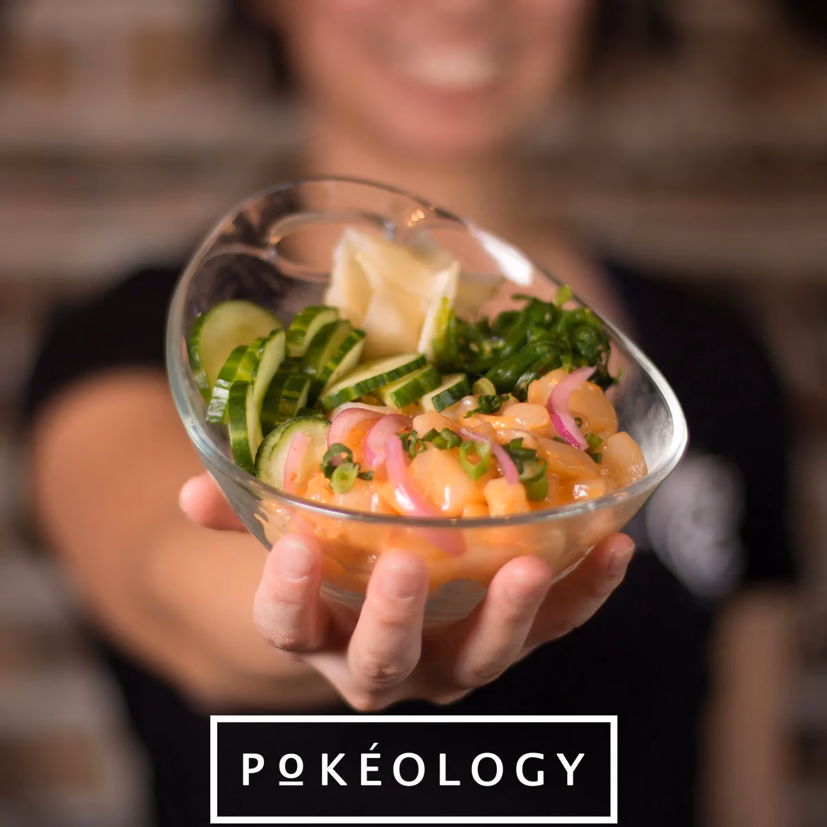 Pokeology Instagram food close-up post designed by Desque